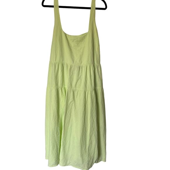 Ava & Viv Women's Plus Size Lime Green Sleeveless Dress - Size 2X - NWT - Picture 1 of 9